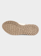 Baskets Bi Mati Re Bleu Marine Cru Et Beige