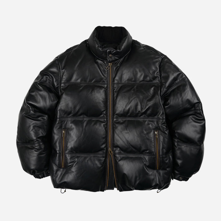 Snowdon Leather Down Jacket