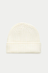 Watch Cap Cashmere Beanie Snow White