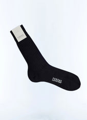 Ribbed eyptian cotton socks
