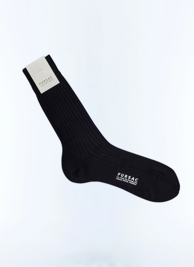 Ribbed eyptian cotton socks