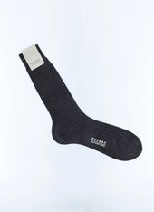 Ribbed eyptian cotton socks