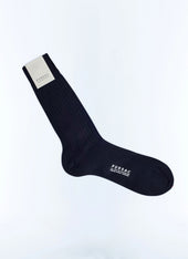 Ribbed eyptian cotton socks