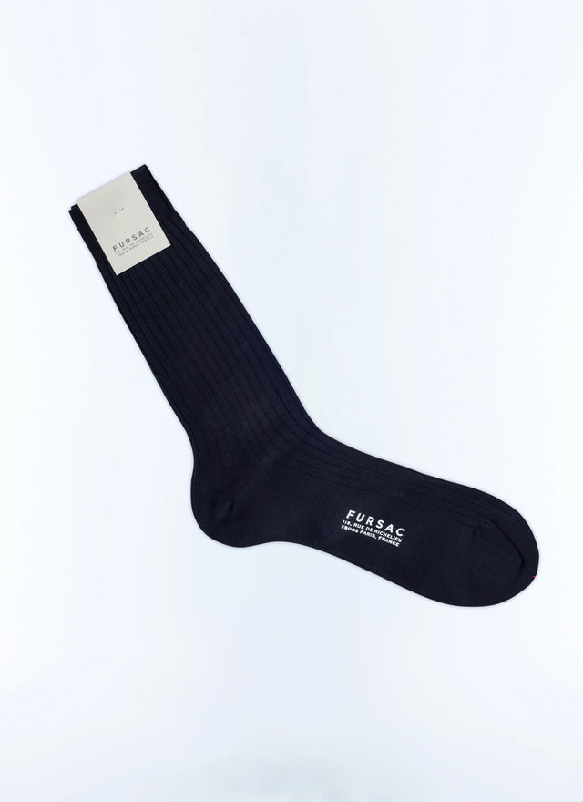 Ribbed eyptian cotton socks