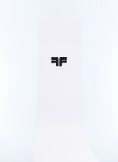 Knee-high blended cotton socks