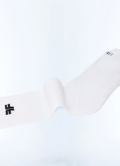 Knee-high blended cotton socks