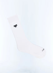 Knee-high blended cotton socks