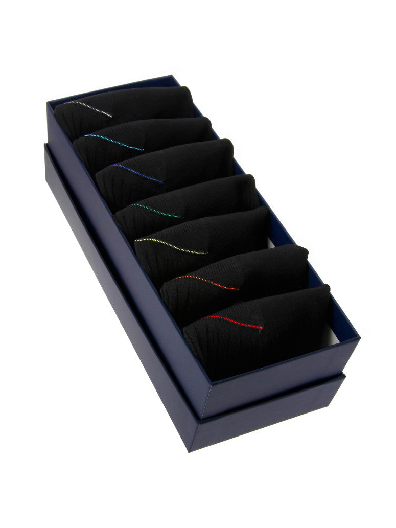 Sock Pack Cotton Lisle Socks 7 Days