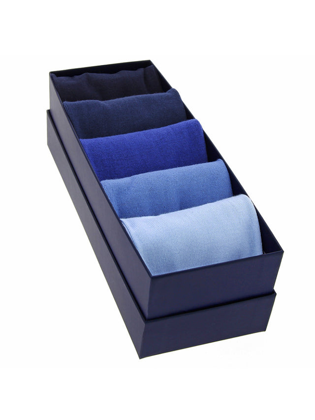 Sock pack organic cotton socks - Blue