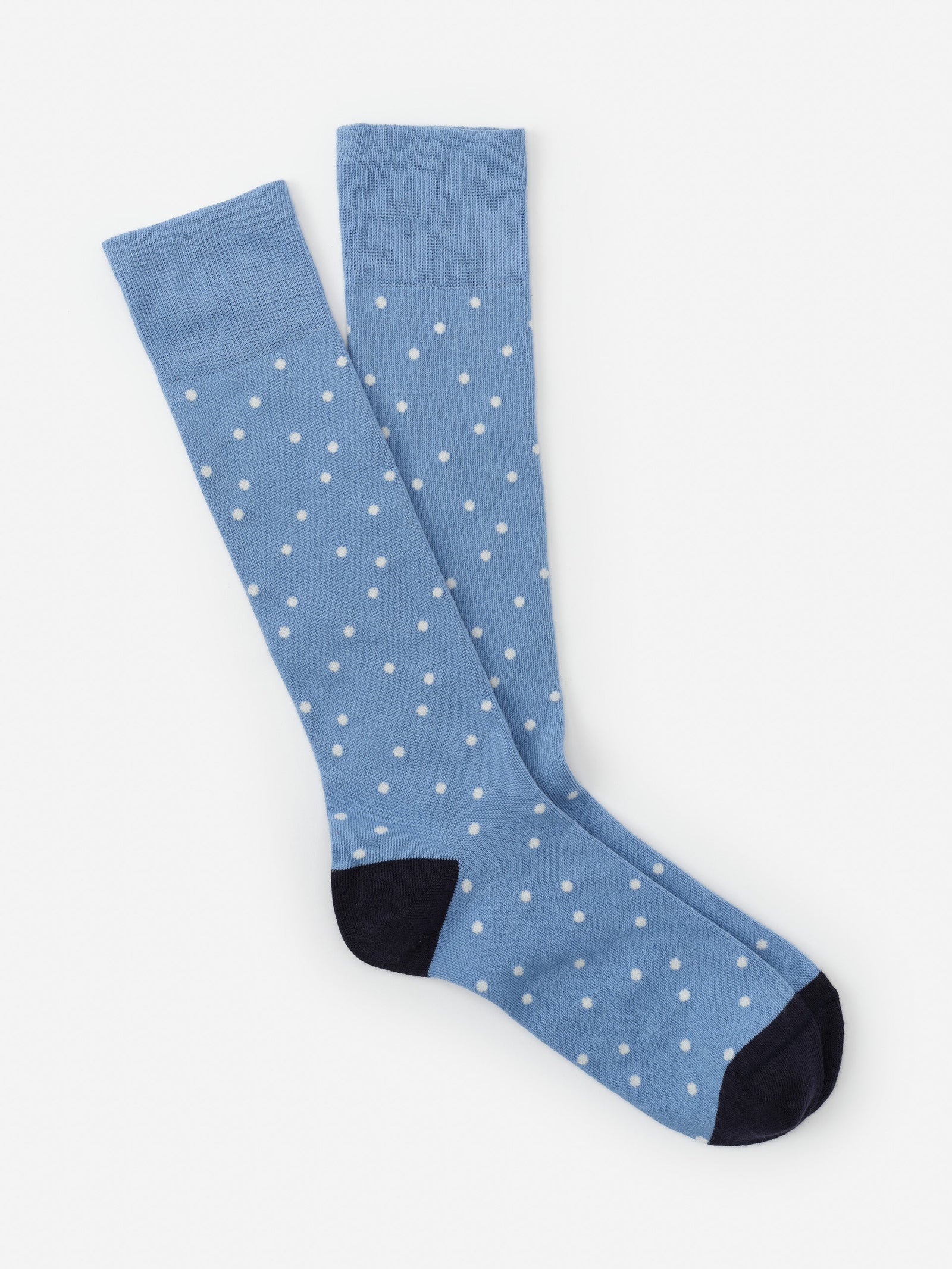 White Polka Dots Socks Men S Socks J Mclaughlin