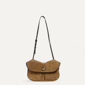 Janice Soft Musette S bag - Dark Brown
