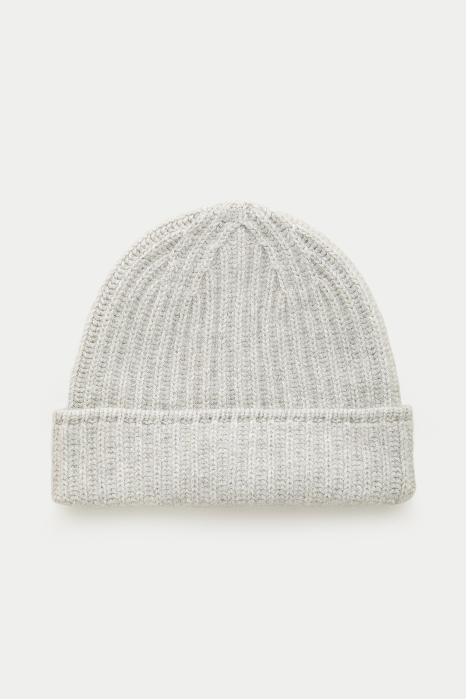Wide Cuff Cashmere Beanie