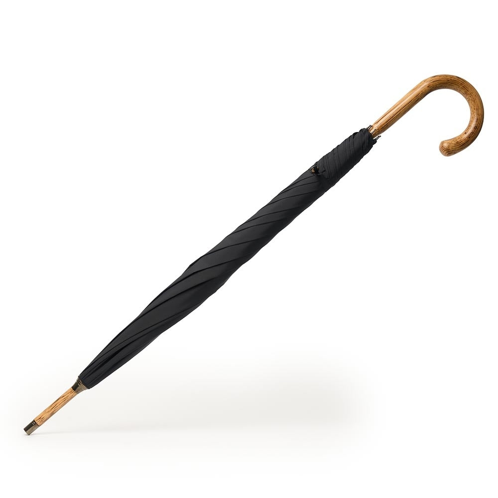 Solid Hickory Stick Umbrella In