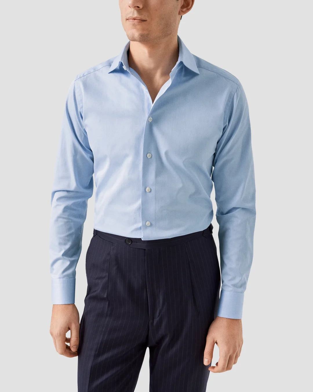 Solid Dobby Shirt Eton
