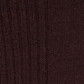 Maroon Mid Length Merino Wool Socks