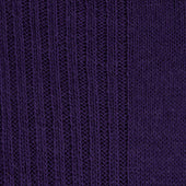 Dark Purple Mid Length Merino Wool Socks