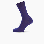 Purple Short Pure Cotton Socks