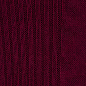 Bordeaux Long Merino Wool Socks