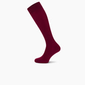 Bordeaux Long Merino Wool Socks