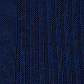 Midnight Blue Long Merino Wool Socks