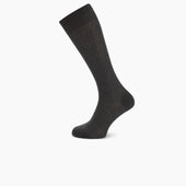 Dark Grey Long Cotton Socks