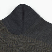 Herringbone Over The Calf Wool Socks