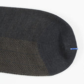 Herringbone Over The Calf Wool Socks