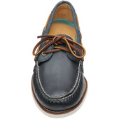 Sperry AO Gold mens rubber-soled Derby shoes in navy