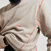 Contrast Crewneck