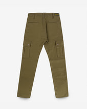12oz Cotton Whipcord Cargo Pants - Khaki