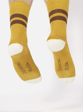 Raisin Cotton Rib Sport Sock