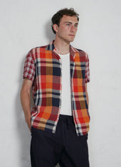 JONNY | Short Sleeve Shirt | Red Checks