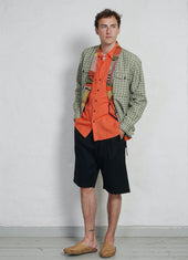 ROBIN | Wide Pleated Shorts | Raven