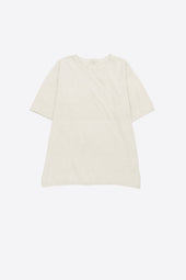 Unbleached Handspun Knit Half Sleeve T Shirt