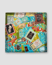 Stamps Pocket Square