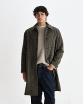 Stan Fleck Tweed Car Coat
