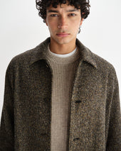 Stan Fleck Tweed Car Coat