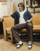 20th Anniversary Loafer Cream Suede
