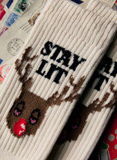 The Stay Lit Sock