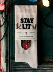 The Stay Lit Sock
