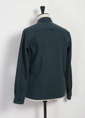 STEFAN | Worker Over Shirt | Moss Green