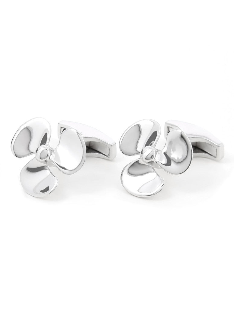 Sterling Propeller Cufflinks Brisbane