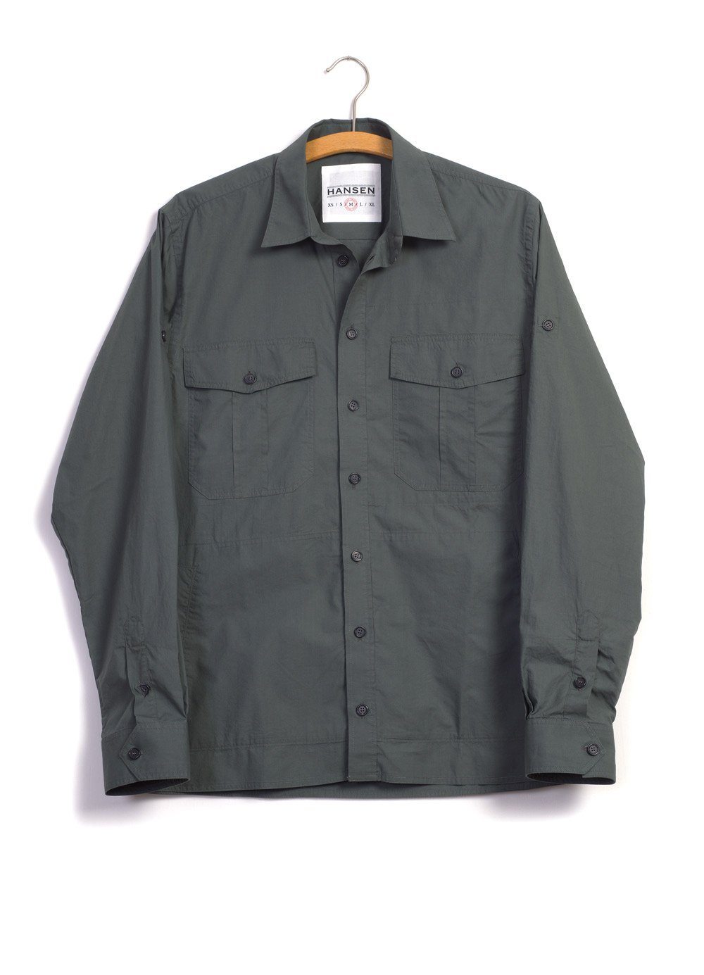 Steven Lightweight Ranger Shirt Faded Army