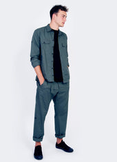 Steven Lightweight Ranger Shirt Faded Army