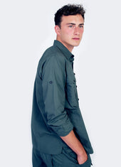 Steven Lightweight Ranger Shirt Faded Army