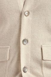 Cashmere Knitted Bomber Made In Italy