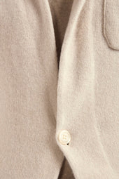 Knitted Jacket Wool And Cashmere Made In Italy