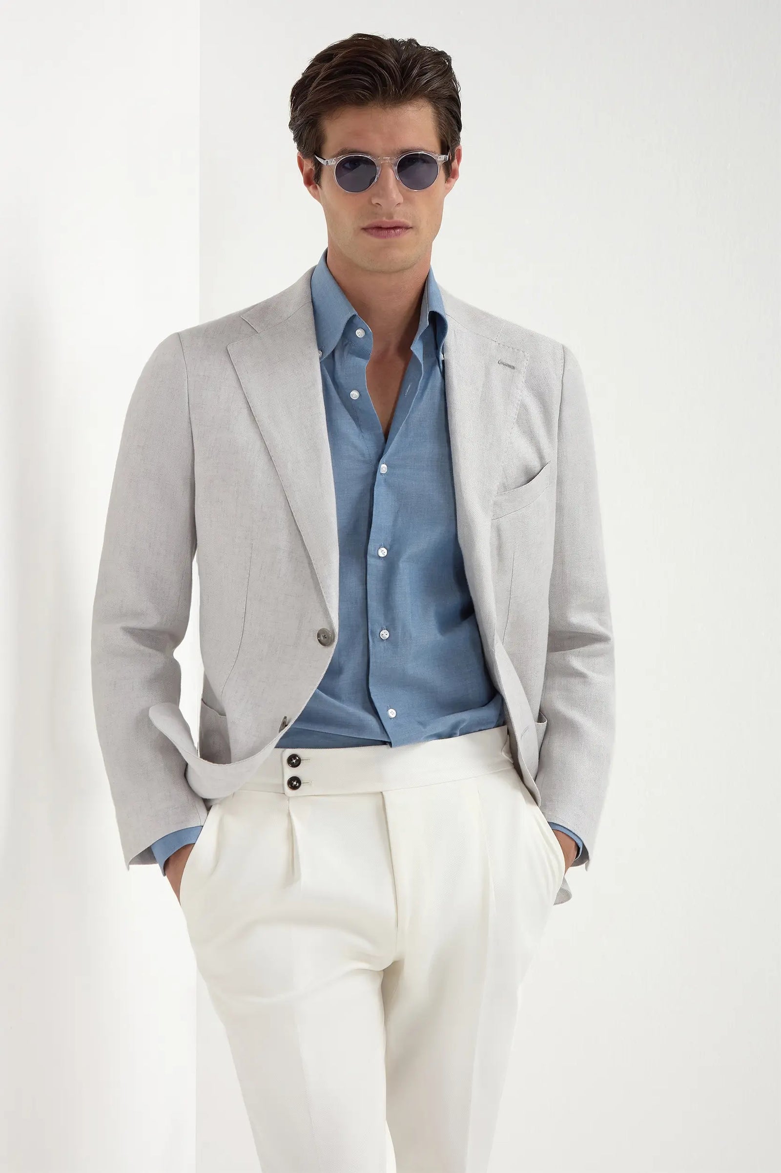 Linen Jacket Made In Italy