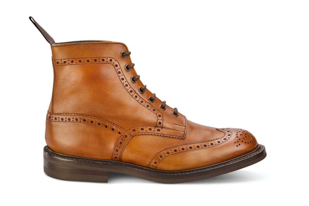 Stow Country Boot Beechnut Burnished
