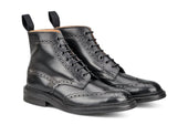 STOW COUNTRY BOOT - BLACK CALF (6 FITTING)